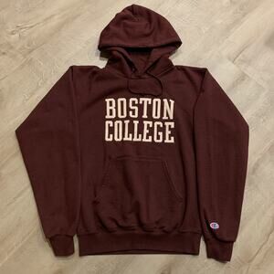 Vintage Y2K Champion Boston College BC Eagles Stitched Hoodie Men's Small S